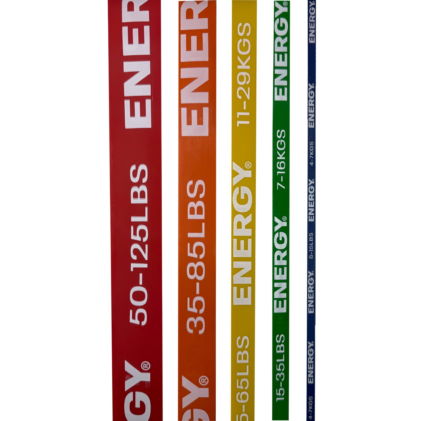 Resistance Bands (Set of 5)